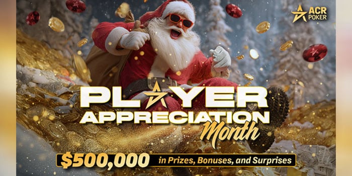 ACR Poker Unveils $500K Player Appreciation Month – Join Now!