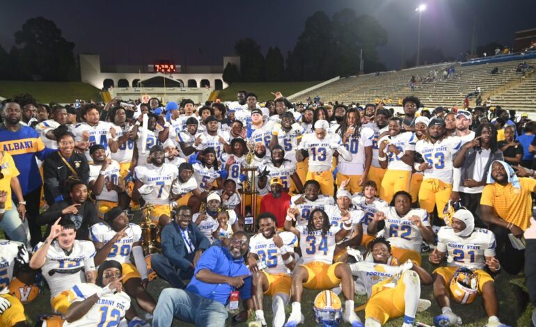 Albany State Battles Fort Valley State in Epic Cufflinks and Pearls Showdown