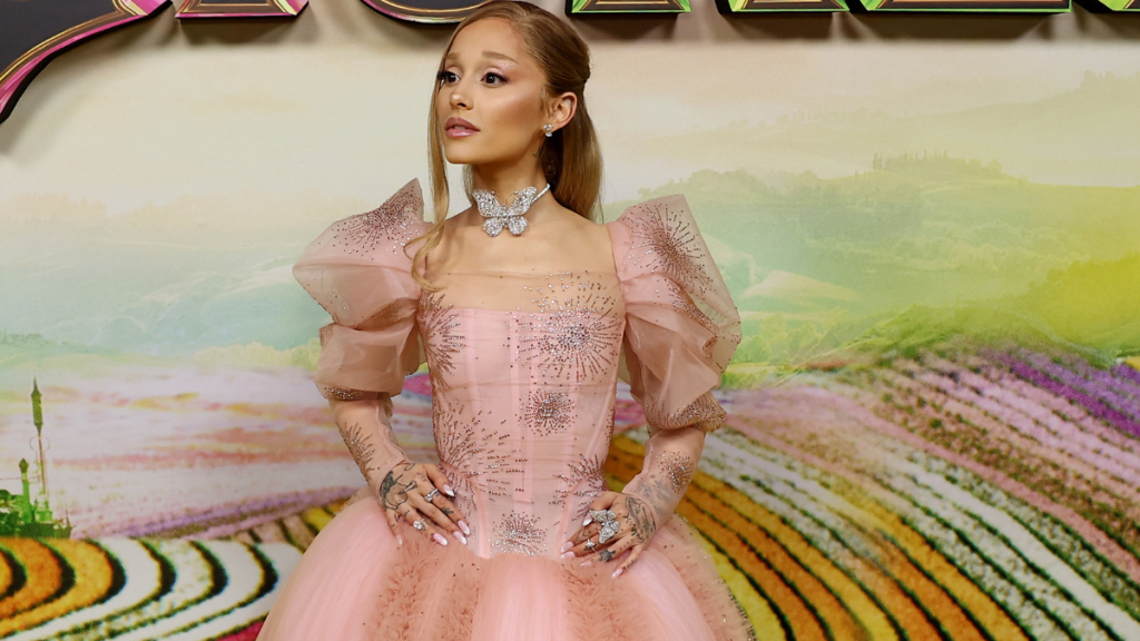 Ariana Grande Dazzles in Mesmerizing Butterfly Gown at Latest Event