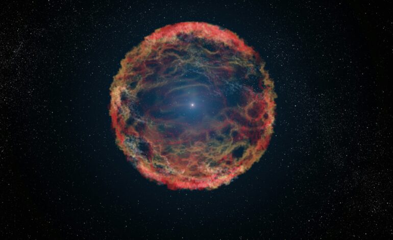 Astronomers Capture Unique 3D Shape of Supernova SN 2024ggi