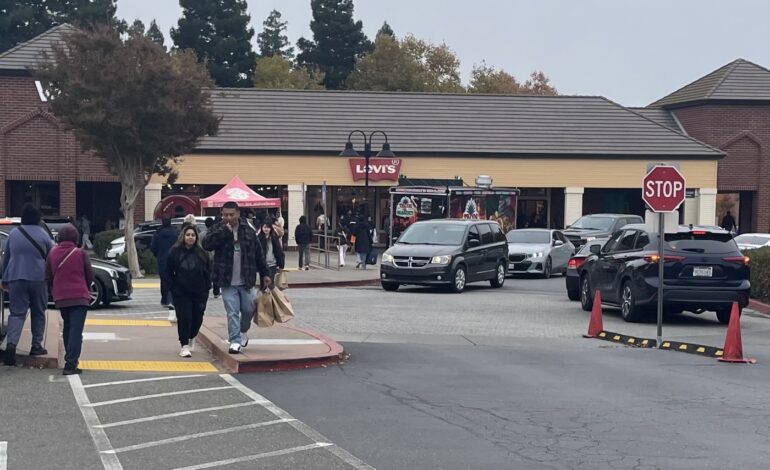Black Friday Shopping Surges at Vacaville Premium Outlets