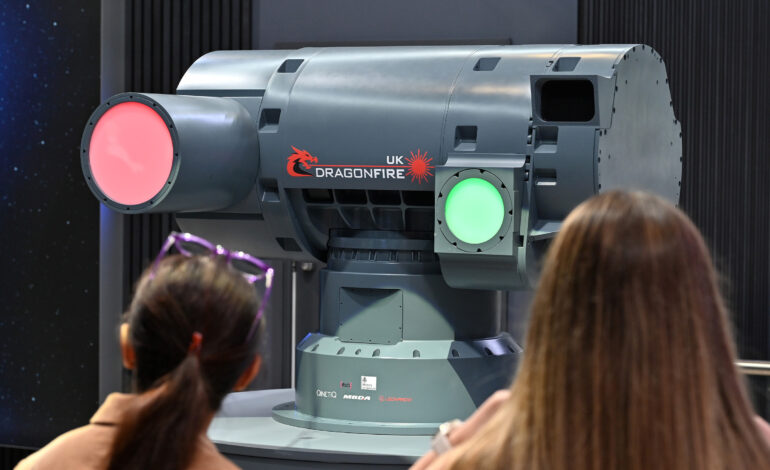 British Military Demonstrates Advanced Laser to Neutralize Drones