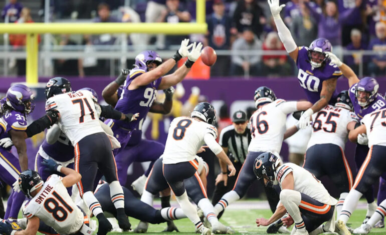 Cairo Santos Leads Chicago Bears to Last-Minute Victory Over Vikings