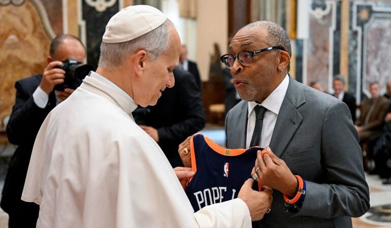 Cate Blanchett and Spike Lee Meet Pope Leo XIV at Vatican Gathering