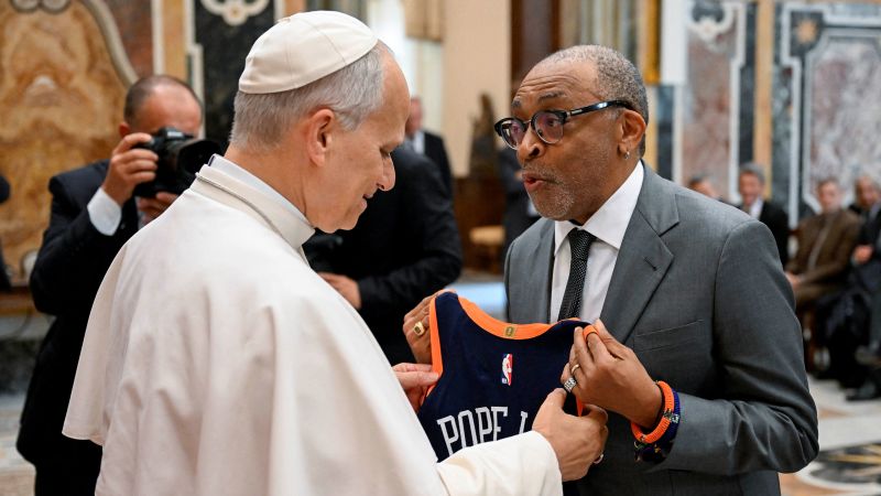 Cate Blanchett and Spike Lee Meet Pope Leo XIV at Vatican Gathering