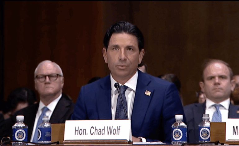 Chad Wolf’s Testimony Sparks Debate on Political Violence