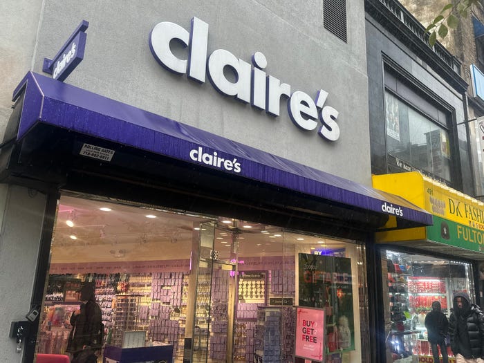 Claire’s Files for Bankruptcy, Closes 290 Stores Amid Struggles