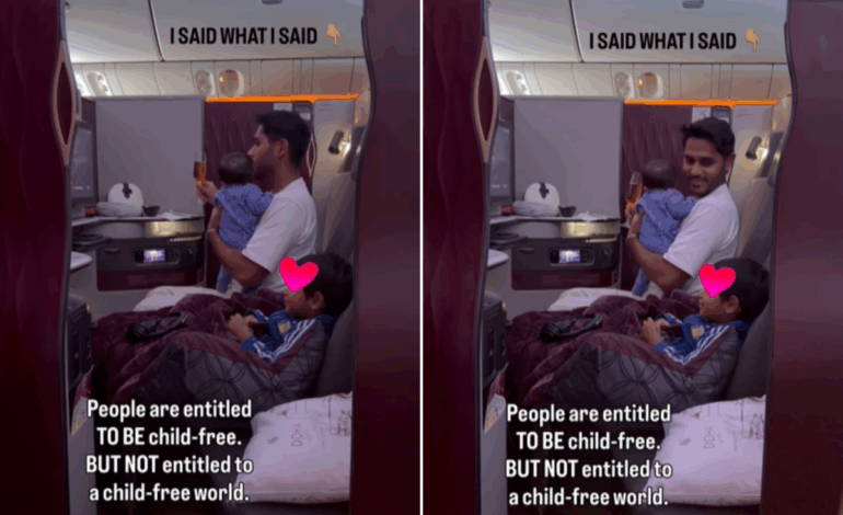Dad’s Viral Travel Story Sparks Debate on Child-Free Spaces