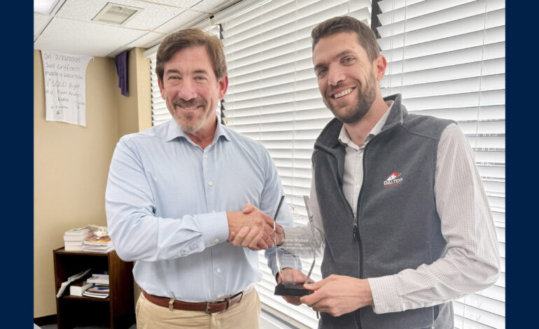 Dalton Airport Manager Andrew Wiersma Wins Prestigious Award