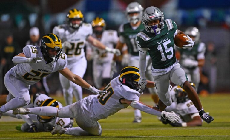De La Salle Dominates San Ramon Valley in Playoff Showdown