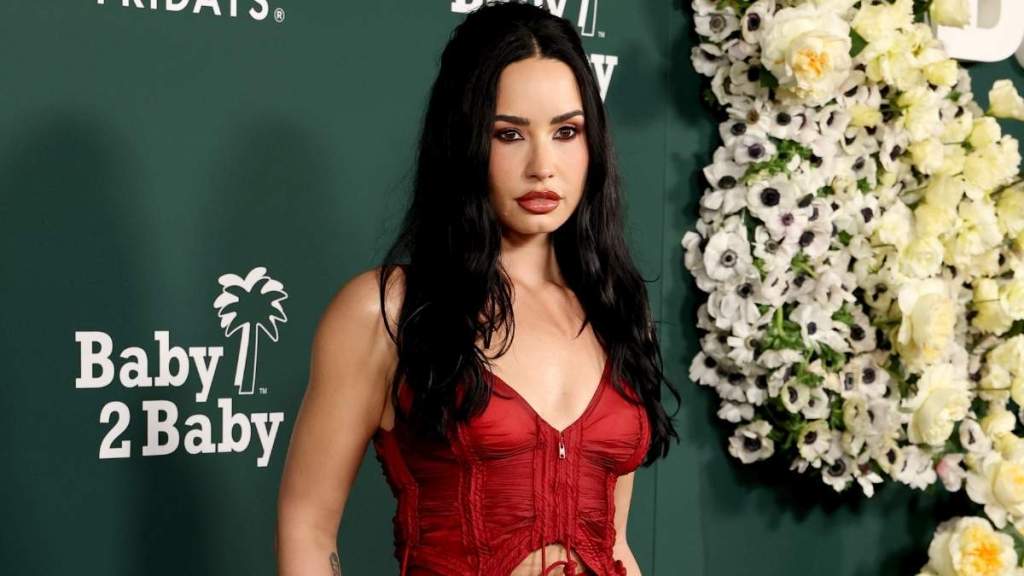 Demi Lovato Stuns in Red Dress at Baby2Baby Gala 2025
