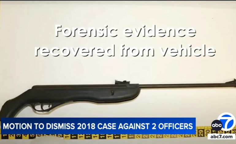 District Attorney Moves to Drop Charges Against Torrance Officers