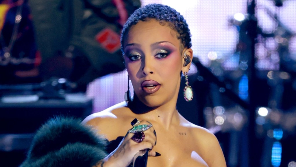 Doja Cat Dazzles Fans in Bold Bodysuit at Melbourne Concert