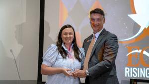 Dr. Cox Honored as 2025 ECU Rising Star at Gala Celebration