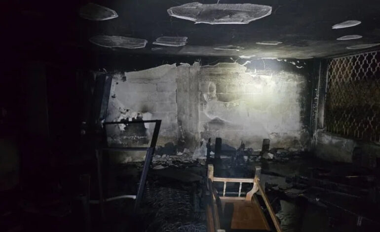 Fifteen Rescued from Flames as Beersheba Faces Suspected Arson