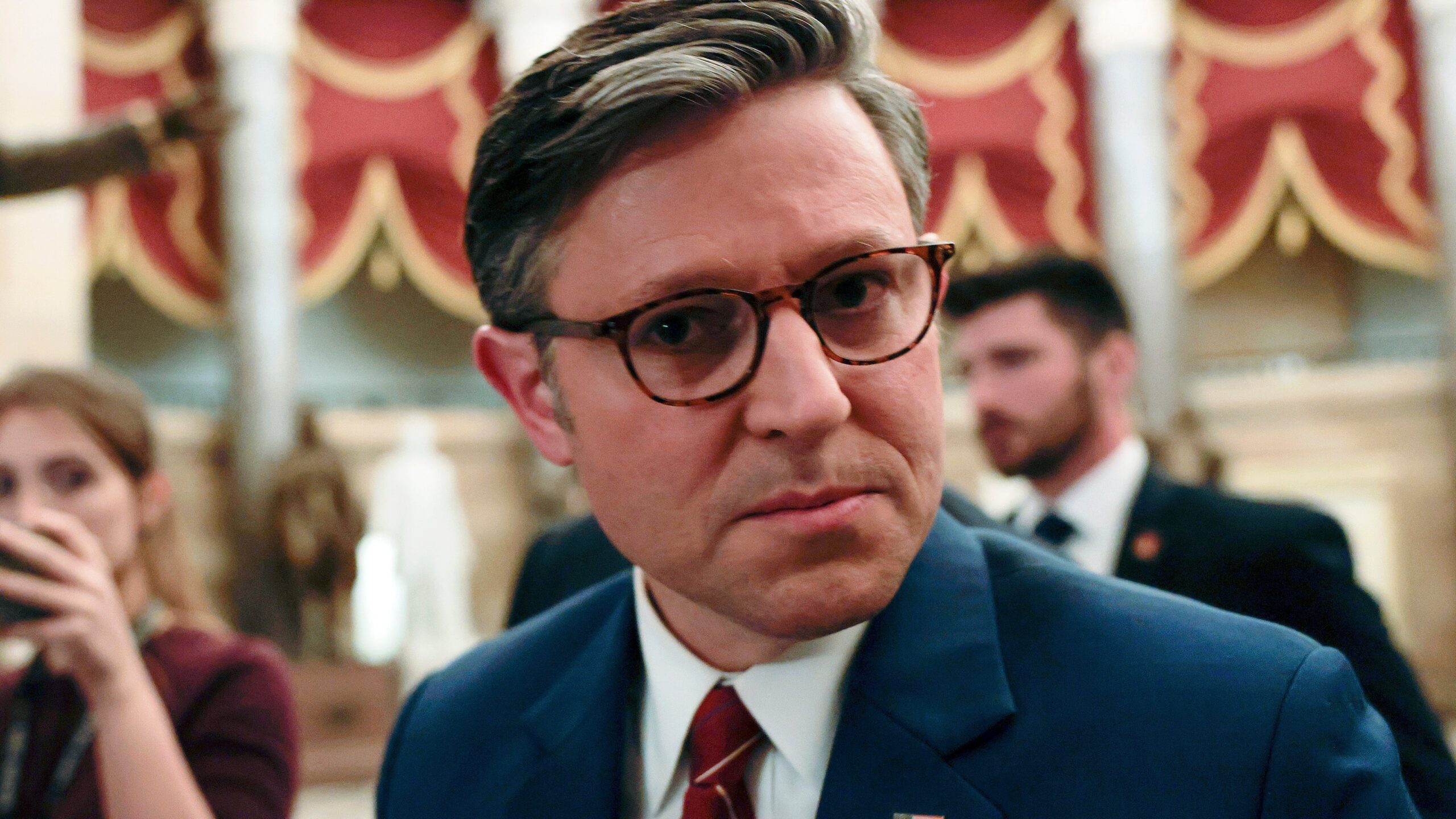 Grijalva Confronts Speaker Johnson After Delayed Swearing-In