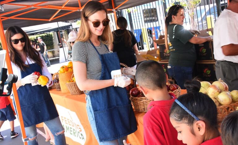 Hollywood Star Leighton Meester Fights Food Insecurity This Thanksgiving