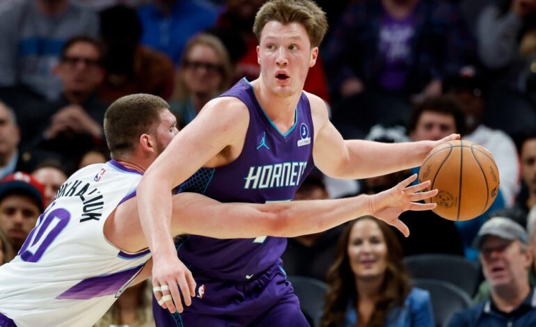 Hornets’ Kon Knueppel Scores Career-High 24 in Win Over Jazz