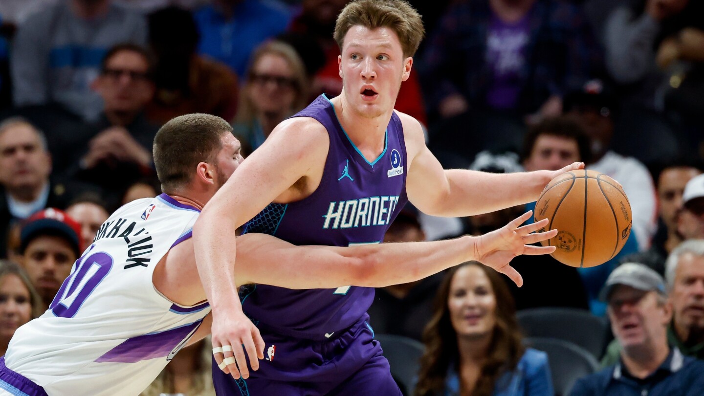 Hornets’ Kon Knueppel Scores Career-High 24 in Win Over Jazz