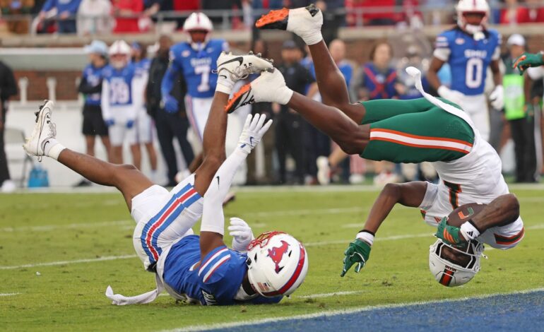 Hurricanes Fall in Rankings Following Upset Loss to SMU