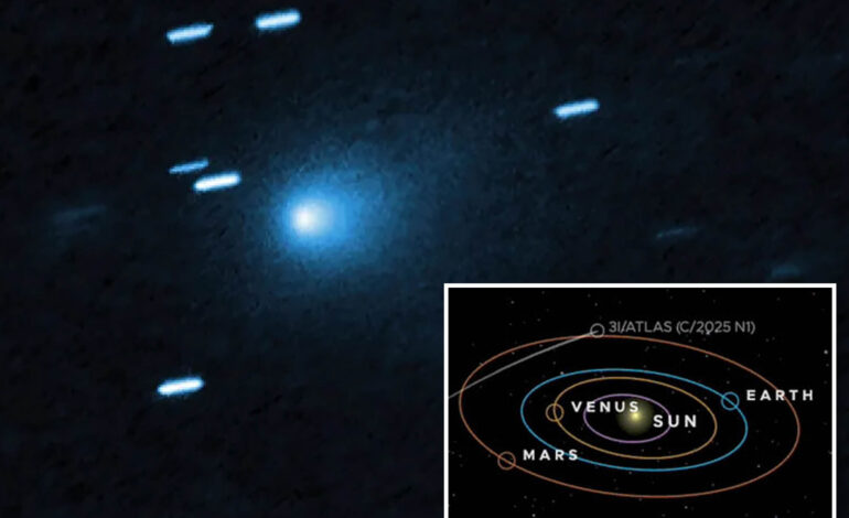 Interstellar Object 3I/ATLAS Shows Signs of Possible Alien Technology