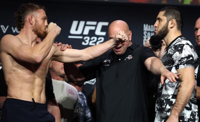 Islam Makhachev vs Jack Della Maddalena: UFC 322 Live Updates