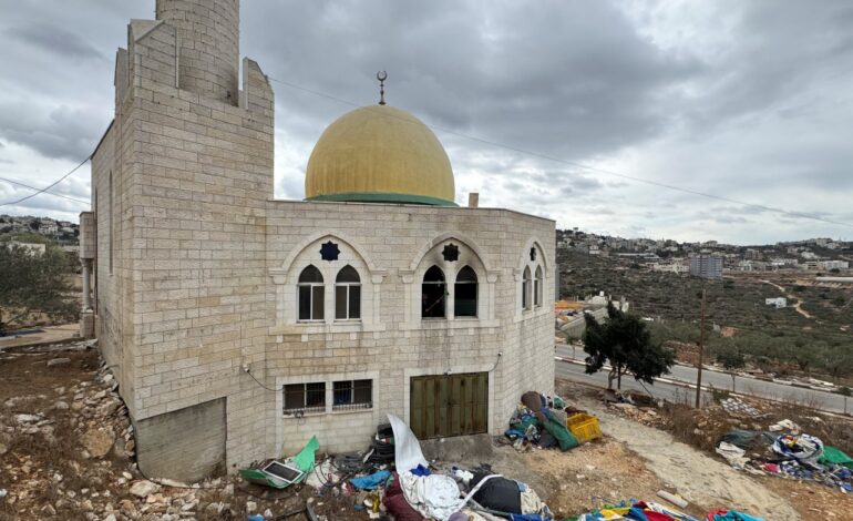 Israeli Settlers Ignite Tensions with Mosque Attack in West Bank