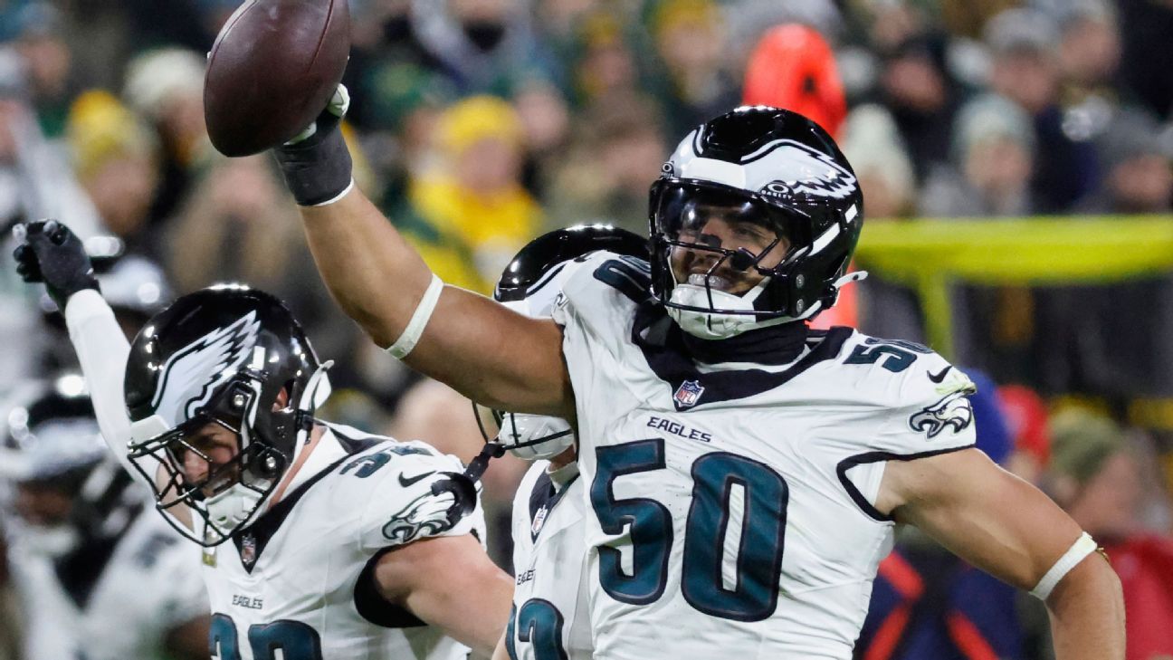 Jaelan Phillips Shines in Eagles’ 10-7 Victory Over Packers