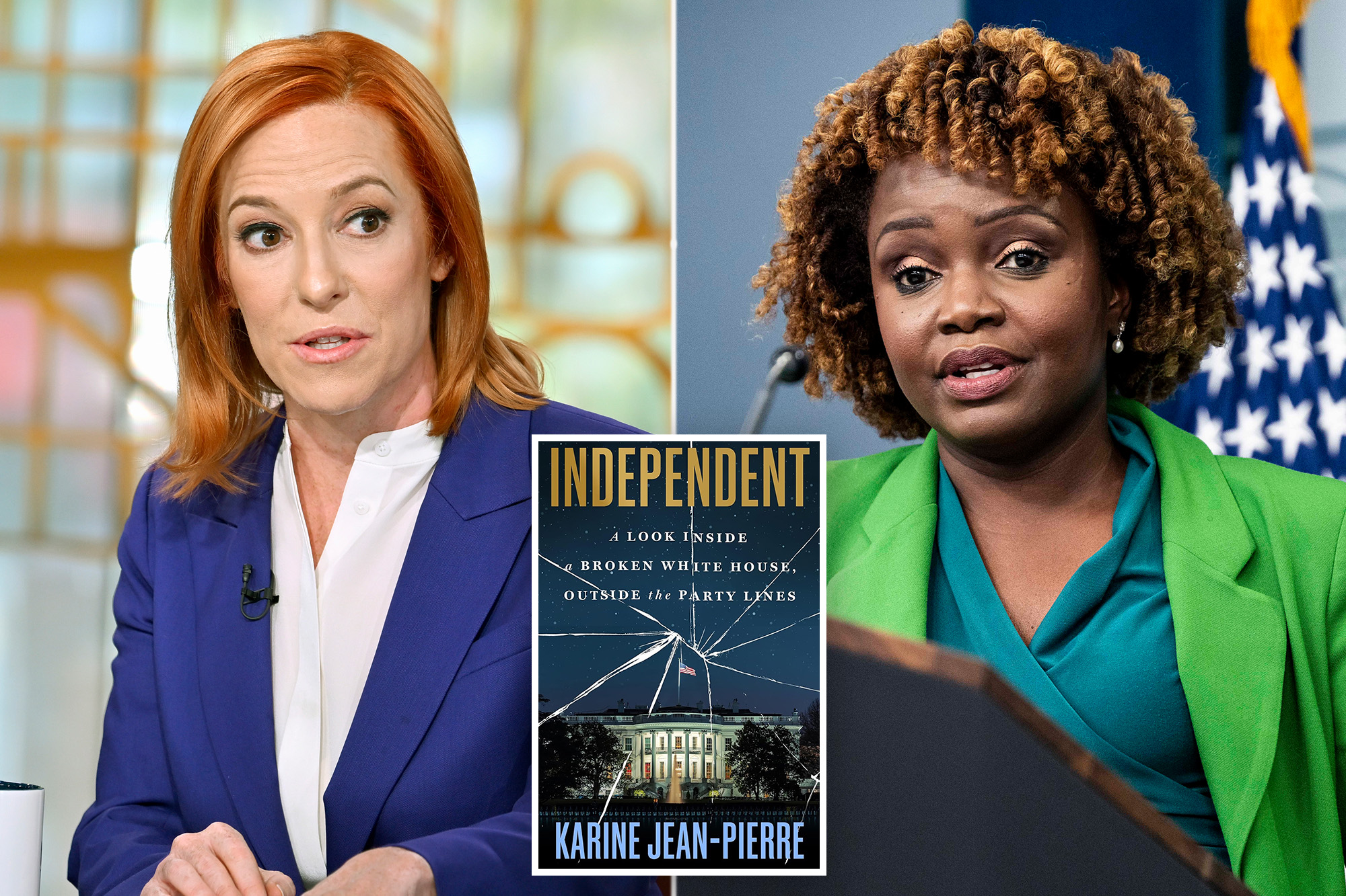 Jen Psaki Calls Karine Jean-Pierre’s Memoir ‘Outdated’ at Harvard Event