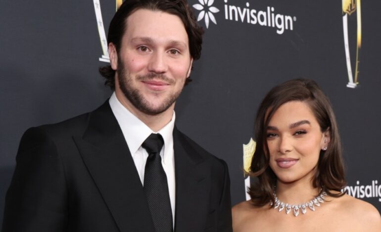 Josh Allen Honors Hailee Steinfeld with Touching Tribute During Game