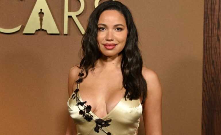 Jurnee Smollett Stuns in Daring Satin Dress at Governors Awards