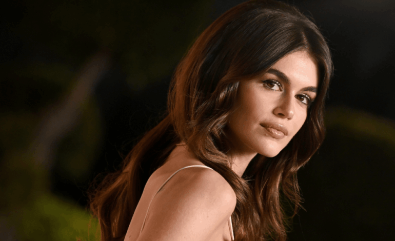 Kaia Gerber Stuns in Mini-Dress Ahead of Thanksgiving Dinner