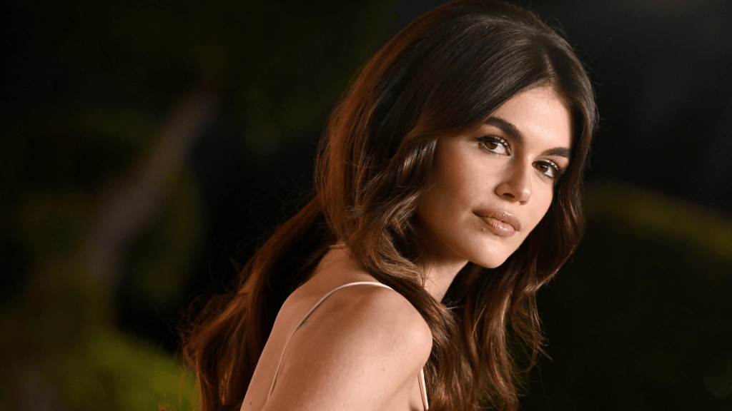 Kaia Gerber Stuns in Mini-Dress Ahead of Thanksgiving Dinner