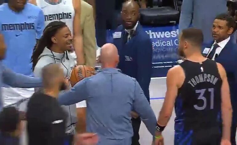 Klay Thompson Claps Back at Ja Morant’s Trash Talk After Game