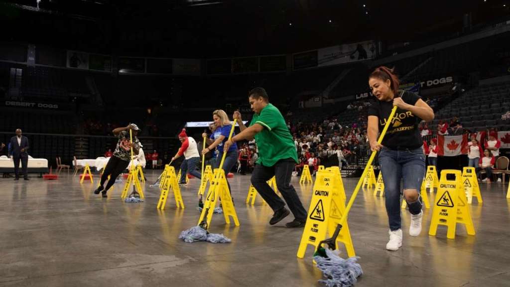 Las Vegas Hosts Thrilling 35th Housekeeping Olympics Today