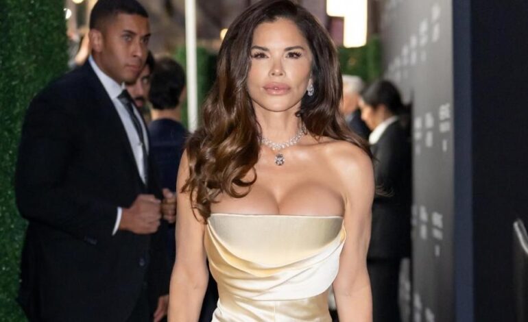 Lauren Sanchez Bezos Stuns in Sheer Dress at Kris Jenner’s Party