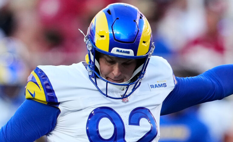 Los Angeles Rams Sign ‘Thiccer Kicker’ Harrison Mevis Mid-Season