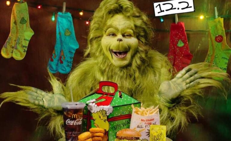 McDonald’s Unveils Grinch Menu with Dill Pickle Fries on Dec. 2