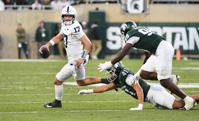 Michigan State’s Defense Falters Late in 28-10 Loss to Penn State