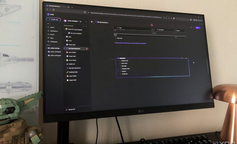 Microsoft Loop Emerges as a Streamlined Alternative to Notion