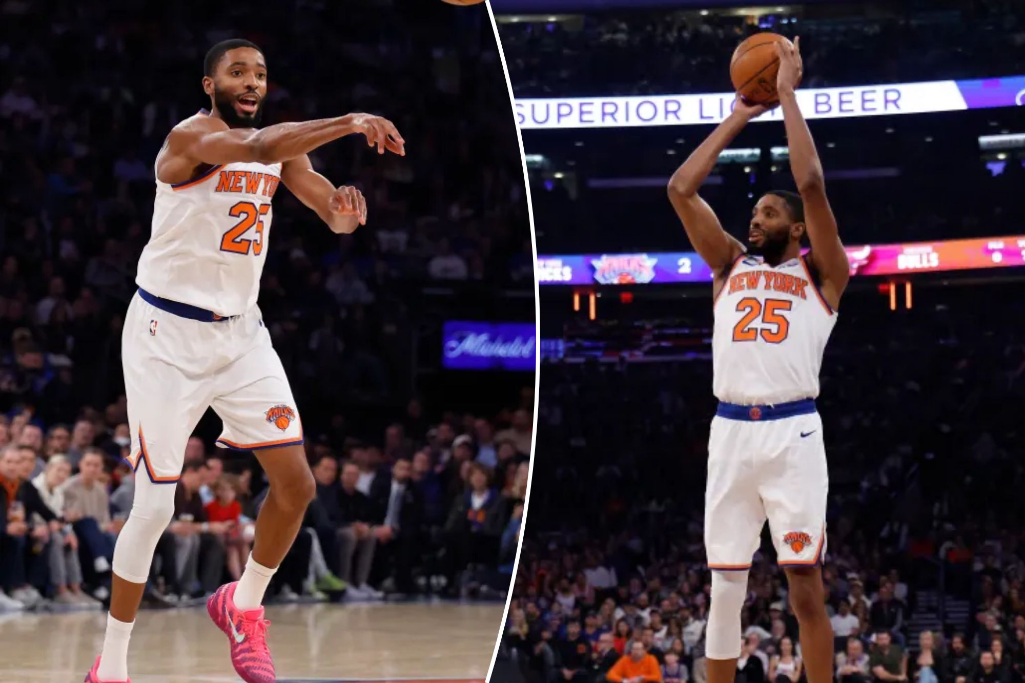 Mikal Bridges Shines as Knicks Defeat Bulls 128-116