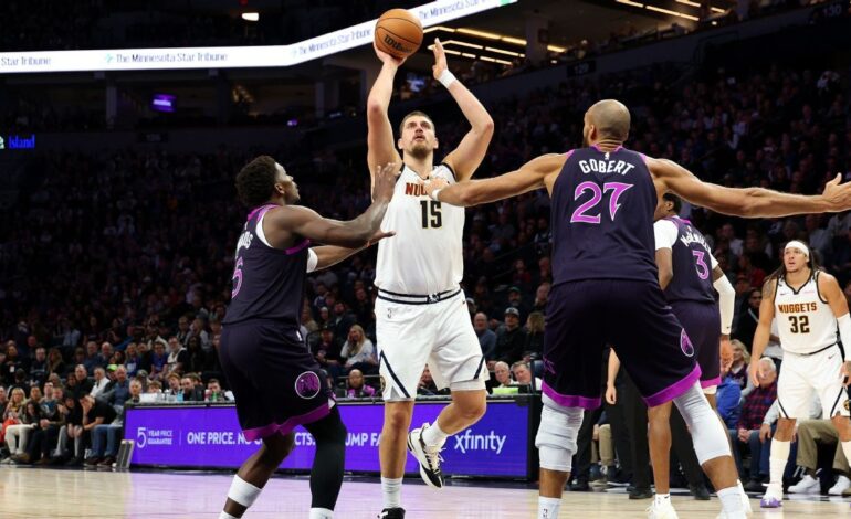 NBA Stats System CRASHES During Nuggets’ Victory Over Wolves