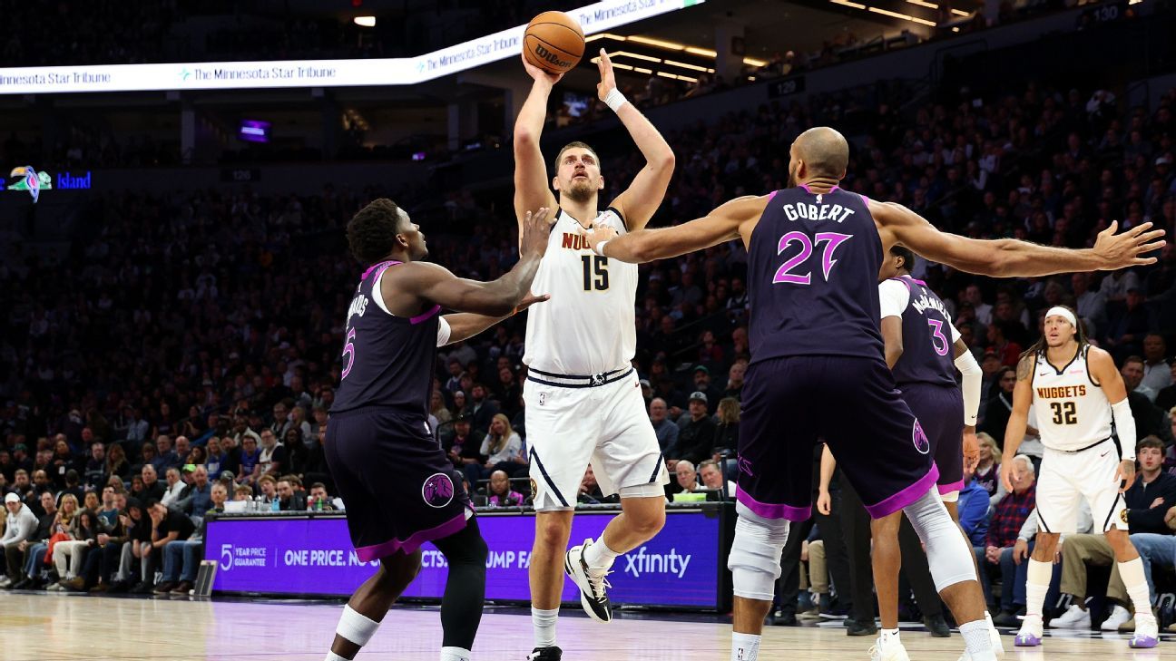 NBA Stats System CRASHES During Nuggets’ Victory Over Wolves