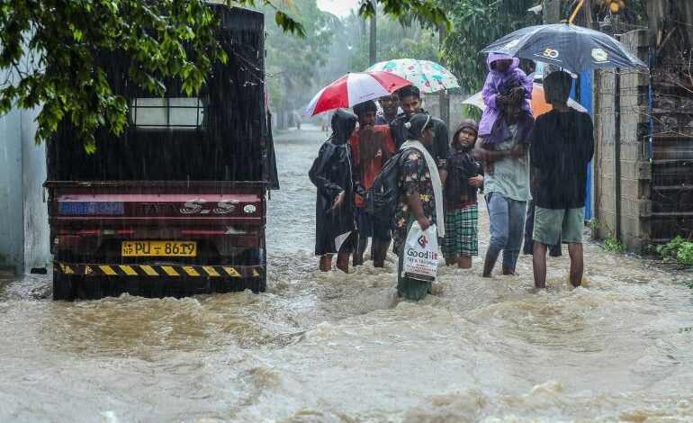 Over 40 Dead as Severe Floods and Landslides Hit Sri Lanka