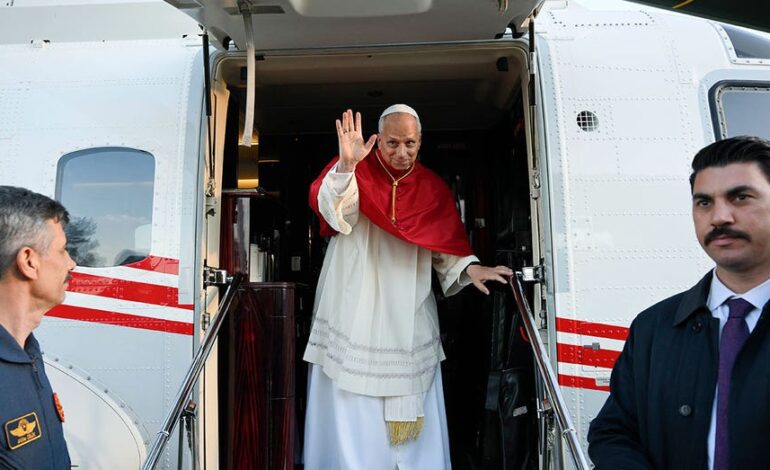 Pope Leo XIV Lands in Lebanon After Historic Turkey Visit