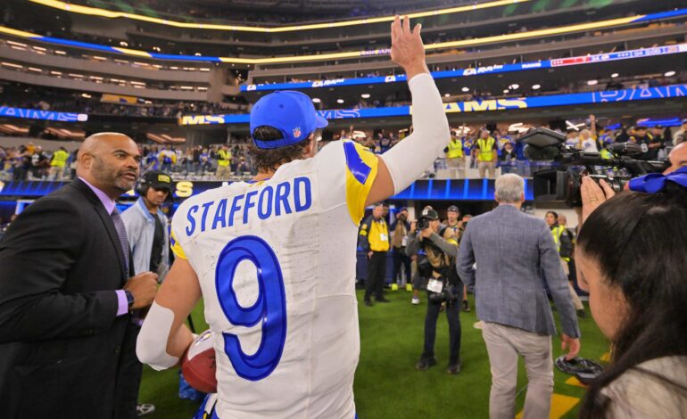 Rams Dominate Buccaneers 34-7, Stafford Shines in Bounce Back
