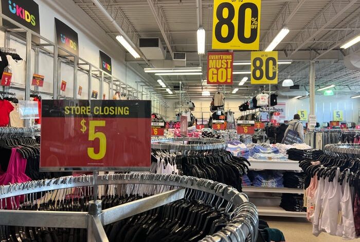 Retail Bankruptcies Surge in 2025: 14 Brands Facing Collapse