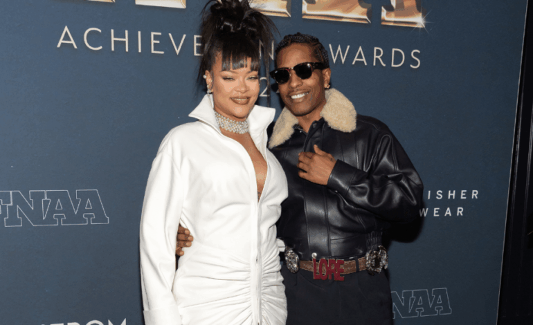 Rihanna and A$AP Rocky Turn Heads in Paris with Matching Fur Coats