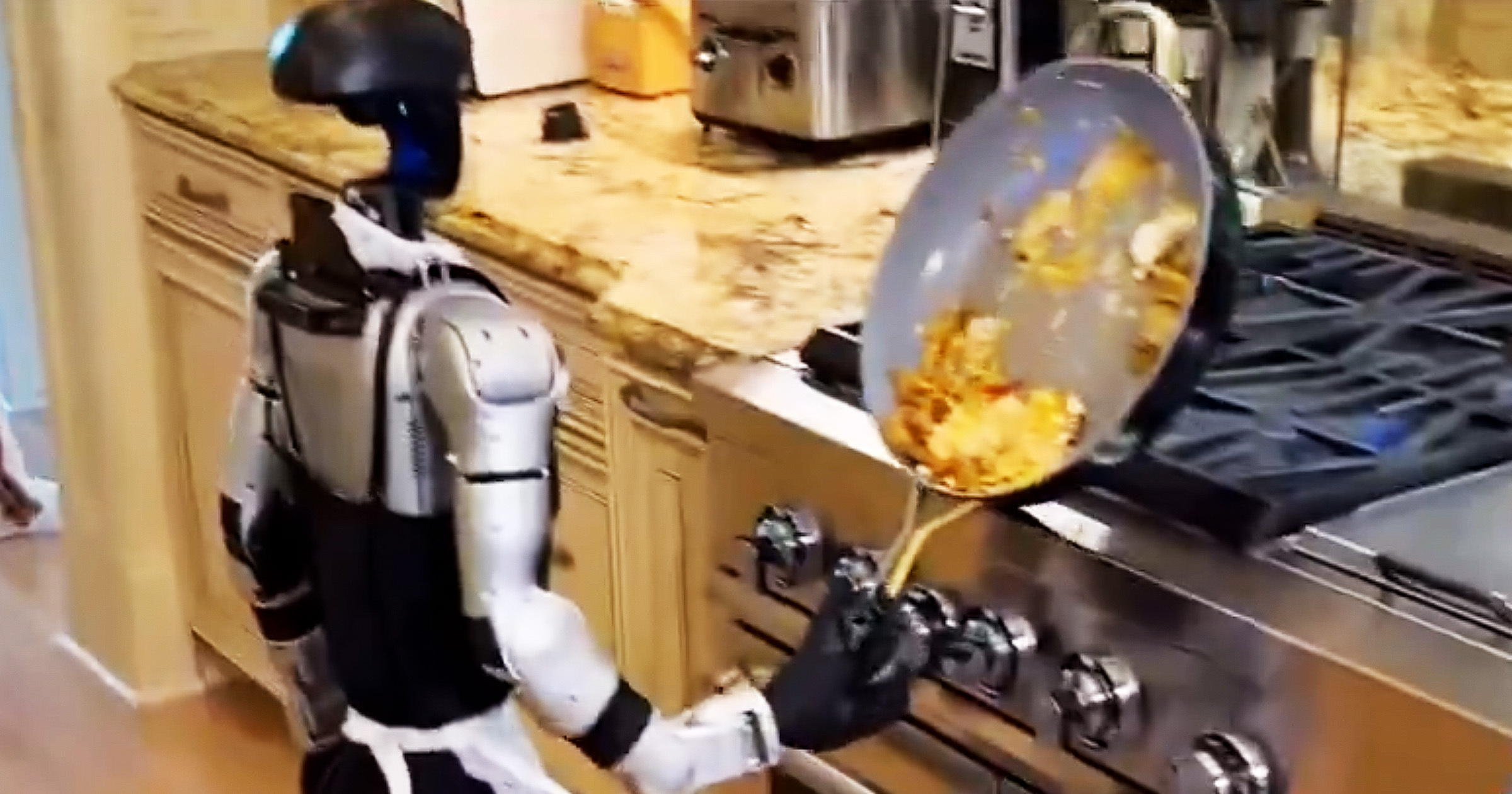 Robot Home-Aid’s Cooking Failure Goes Viral, Causes Chaos