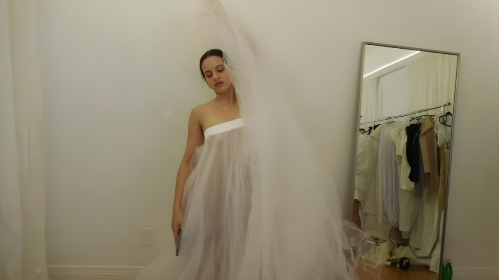 Rosalía Stuns Fans with Sheer Tulle Dress in New Instagram Post